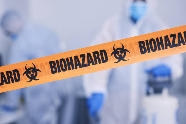 Professional Unattended Death Cleanup technician working in Central City, IL